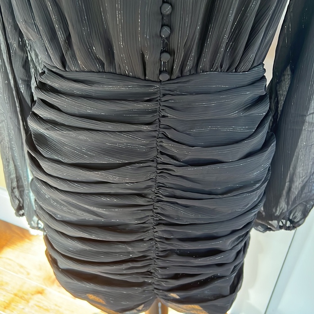 NWT House of Harlow 1960 Ruched Mini Dress - Picture 10 of 12